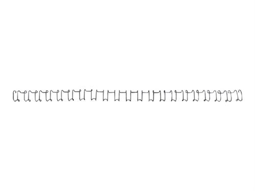 GBC MultiBind - 8 mm - 21 anneaux - A4 (210 x 297 mm) - 70 feuilles - noir - 100 unités fil de ligature - pour P/N: IB271212, IB271250
