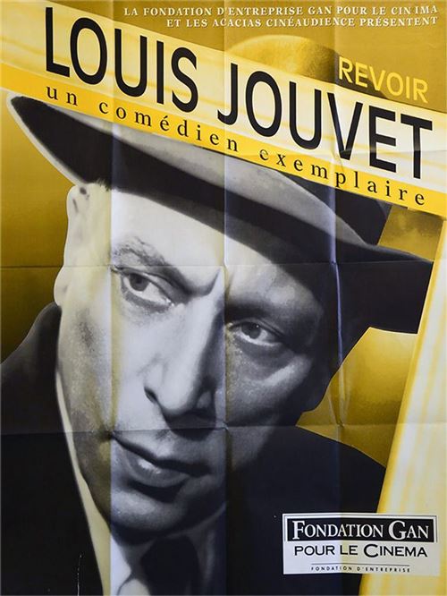 Affiche de Cinéma Originale - Louis Jouvet Drôle De Drame, Hôtel Du Nord - 1994 - - 120x160cm État correct - N/A reconditionné disponible sur Fnac