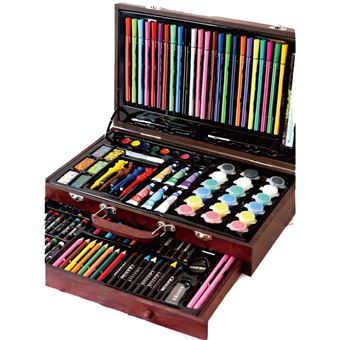150 pièces Boîte Enfants Couleur Professionnel Dessin Ensemble Art Box  Crayon Dessin Enfants