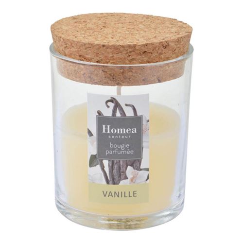 Generique Bougie Verrine Parfumée "Essentiel Ii" 8Cm Vanille - Image 2