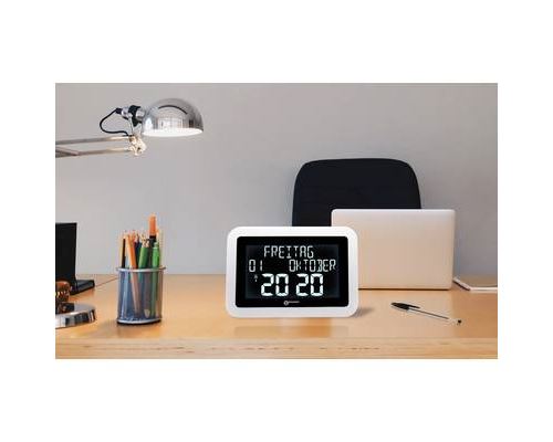 Horloge radiopilotée Geemarc VISO15 radiopiloté(e) blanc