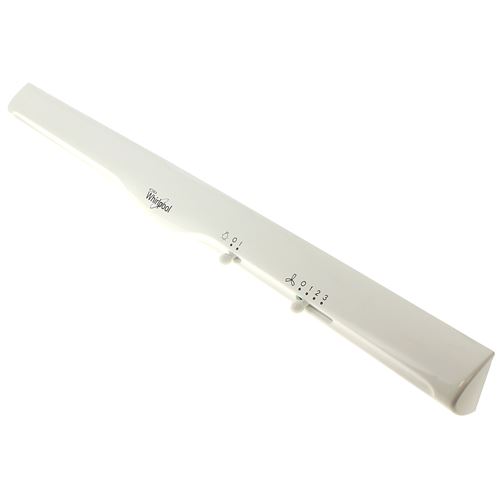 Bandeau blanc + boutons pour Hotte Whirlpool