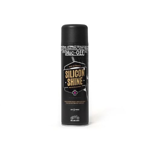 Spray de protection MUC-OFF Motorcycle Silicon Shine 500ml