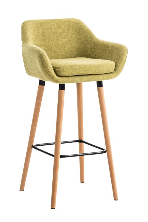 Non Communiqué Vert Clair Clp Tabouret De Bar Grant Tissu