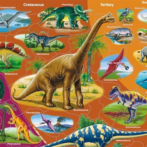 Puzzle Enfant - L'oasis des dinosaures - 100 pièces - Ravensburger