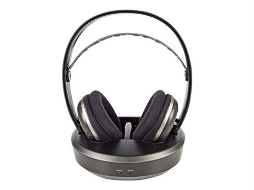 Nedis Draadloze TV-Koptelefoon - RF - Over-Ear - Maximale batterijduur: 11 uur - 100 m - Digitale Au