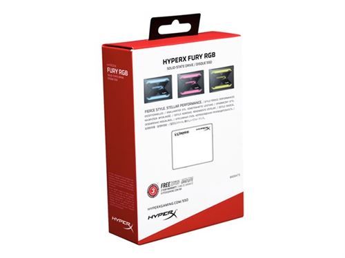 HYPERX Disque dur HyperX Fury 960 Go SATA3 2.5 RGB