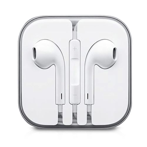 Kit pieton original apple earpods md827fe/a iphone 5 / 5s / 6 / 6+ / 6s / 6s+