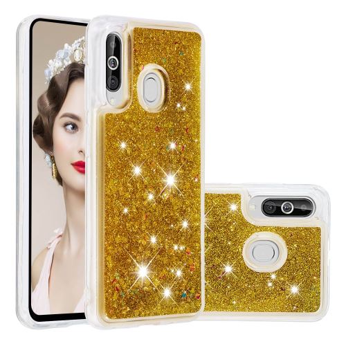 Coque en TPU paillettes dynamiques or pour votre Samsung Galaxy M40/A60