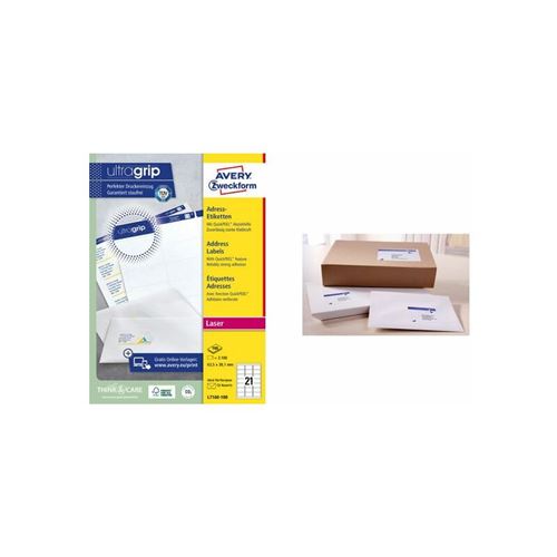 Acheter AVERY Zweckform Etiquette d'expédition, ultra blanc État correct - 89,10 € AVERY Zweckform Etiquette d'expédition, ultra blanc État correct - Avery reconditionné disponible sur Fnac