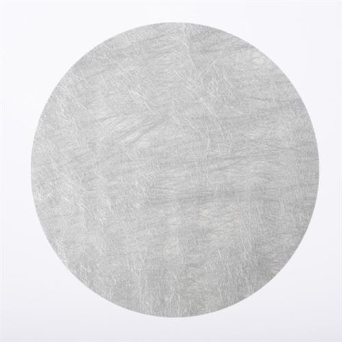 10 sets de table rond - argent