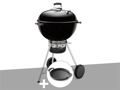 Barbecue Weber Master-Touch GBS 57 cm Noir + Plancha