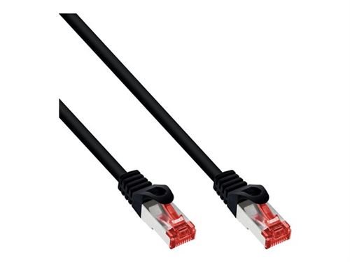 Intos Electronic AG - Câble inverseur RJ45 - Cat 6 - SFTP - 2m - Noir - Image 2