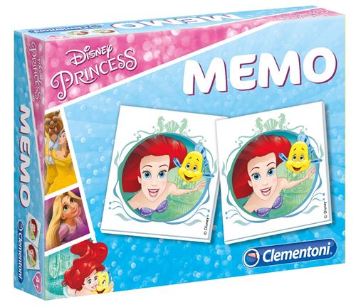 Clementoni Mémoire Disney Princess 48 pièces