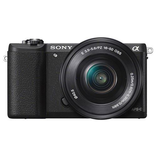 Hybride Sony Alpha 5100 Noir + Objectif E 16-50 mm f/3.5-5.6 PZ OSS
