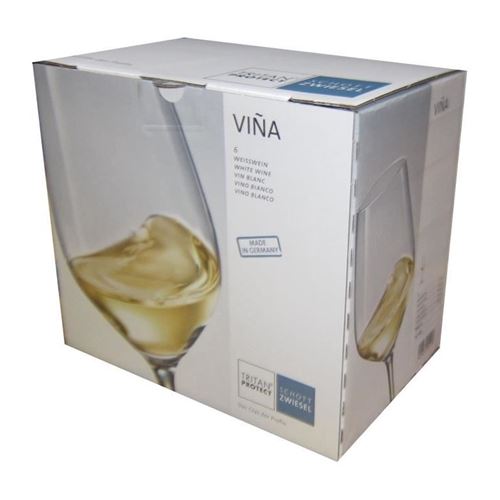 schott zwiesel boîte de 6 verres a eau vina - 27,9 cl