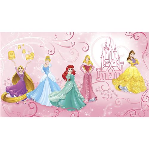 ROOMMATES Papier peint Panoramique Encollé Princesses Disney 320X182 CM