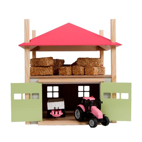 Kids Globe Wooden Haystack with Storage 1:32 - Pink