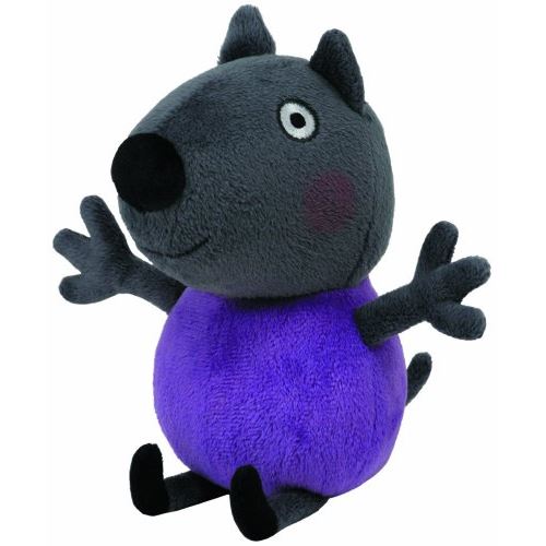 TY Beanie Baby - DANNY DOG le chien (Exclusivité britannique - Cochon Peppa)