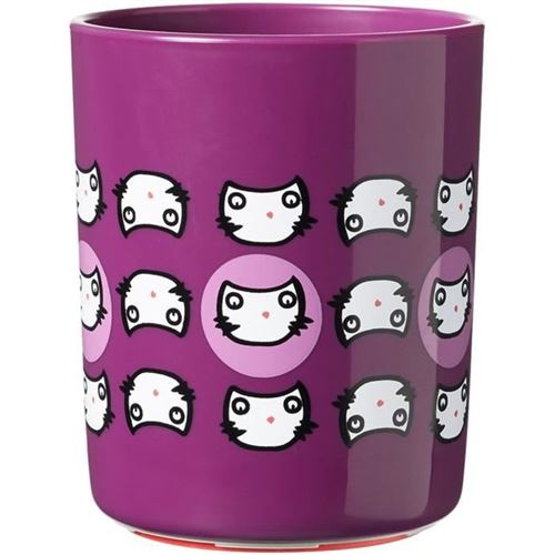 TOMMEE TIPPEE - Tasse anti-chute SUPER CUP Fille 190ml 6m+