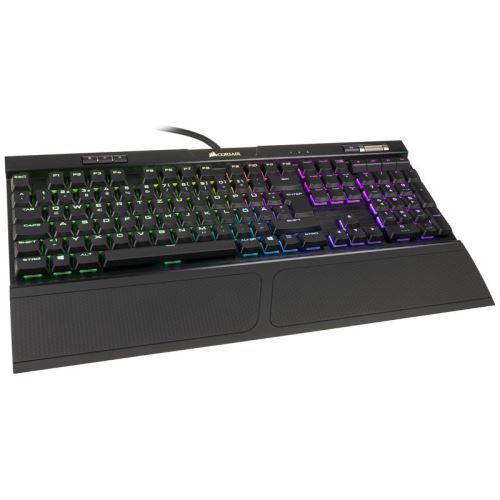 corsair corsair k70 mk.2 low profile gaming tastatur, mx-speed, rgb led noir