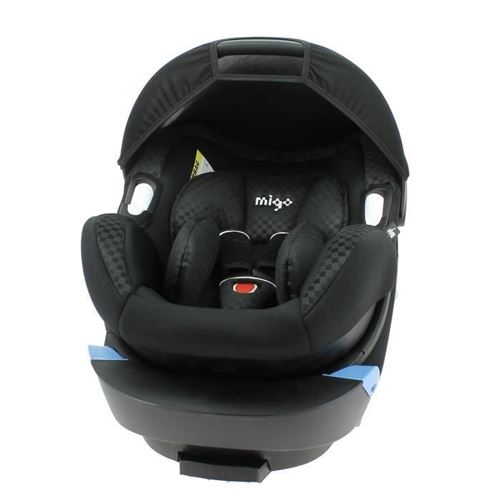 Migo Siege Auto Groupe 0+ Satellite Noir - Isofix