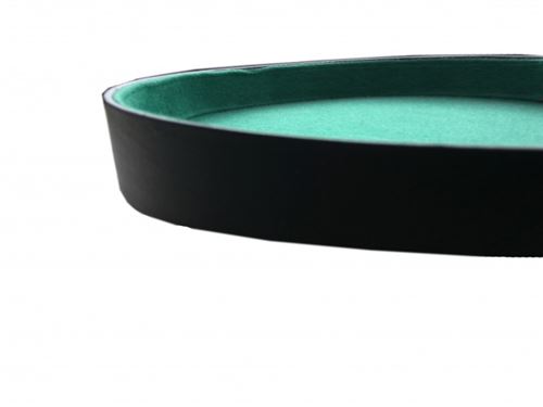 Longfield Games Piste de poker 26 cm noir