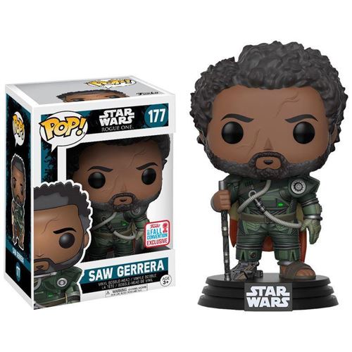 Figurine Star Wars Rogue One - Saw Gerrera Exclu Pop 10cm