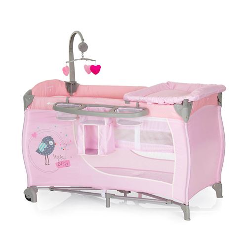 Lit de voyage Babycenter - Birdie Grey
