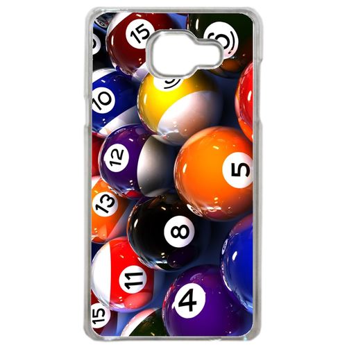 Coque Boule De Billard Compatible Samsung Galaxy A3 2016 Transparent