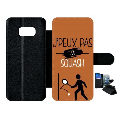 Etui à rabat samsung galaxy s8+ plus j peux pas j ai squash 7