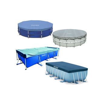 Intex - UTF00148 - Bâche à Bulles Pour Piscine Ovale 4,00m X 2,00m