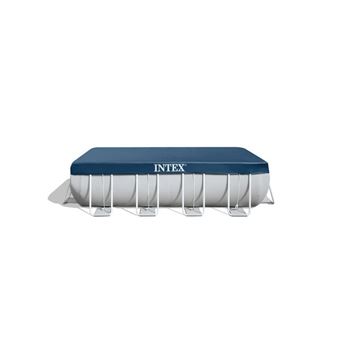 Bache Hiver Pour Piscine Tubulaire Rectangulaire Intex Bleu Accessoire Piscine Spa Jacuzzi Achat Prix Fnac