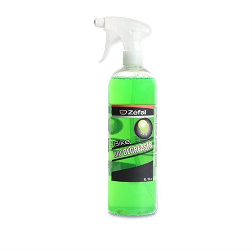 Nettoyant/degraissant chaine et derailleur zefal bio degreaser av. pulverisateur (1 litre)