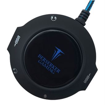 Adaptateur USB Audio Gaming Multi-fonction Alpha Omega Players Berserker Syn Noir