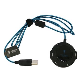 Adaptateur USB Audio Gaming Multi-fonction Alpha Omega Players Berserker Syn Noir