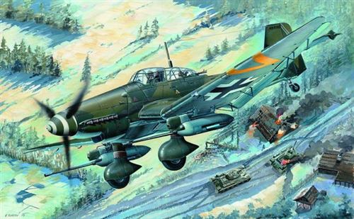 Junkers Ju-87g-2 Stuka - 1:32e - Trumpeter