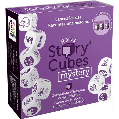 Jeu de société Story Cubes Mystery (Violet) - 1 joueur et + - dès 6 ans