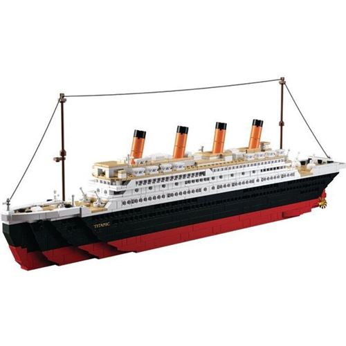 Sluban Slubanm38-B0577 Titanic Big Building Bricks Set