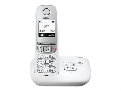 Gigaset A415A - Snoerloze telefoon - antwoordsysteem met nummerherkenning - DECTGAP - wit