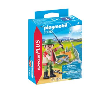 Playmobil Special Plus 70063 Pêcheur à la ligne