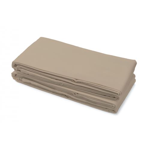Le drap plat 2 personnes 100% coton