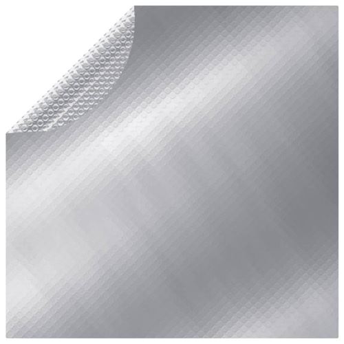 Vidaxl couverture de piscine argent&eacute; 488 cm pe 488 cm