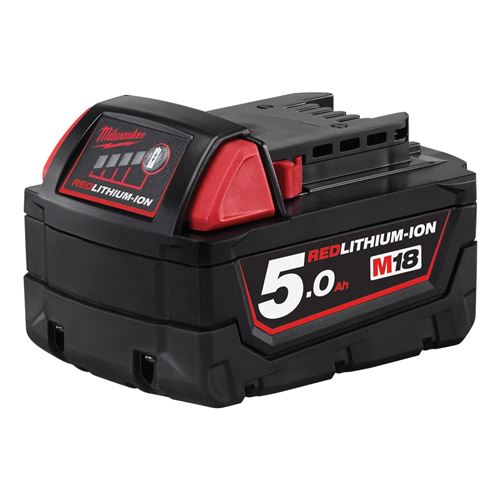 Batterie M18 B5 18V 5Ah Red Lithium - MILWAUKEE TOOL - 4932430483