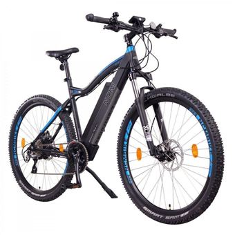 VTT electrique NCM Bikes Moscow Plus noir mat bleu 27 5