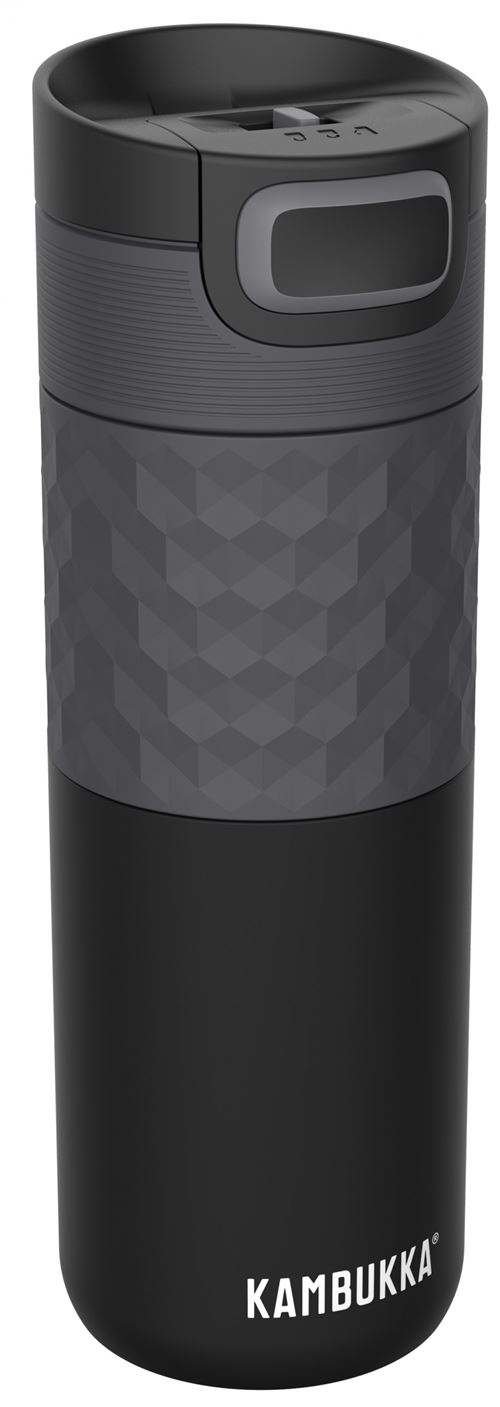 Kambukka - Etna Grip 0,5L Trinkflasche black steel