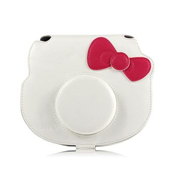 Étui de protection antichoc pour Fujifilm Instax Mini Hello Kitty - Blanc - 1