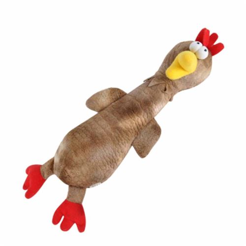 Paris Prix - Peluche Pour Chien coq 32cm Marron