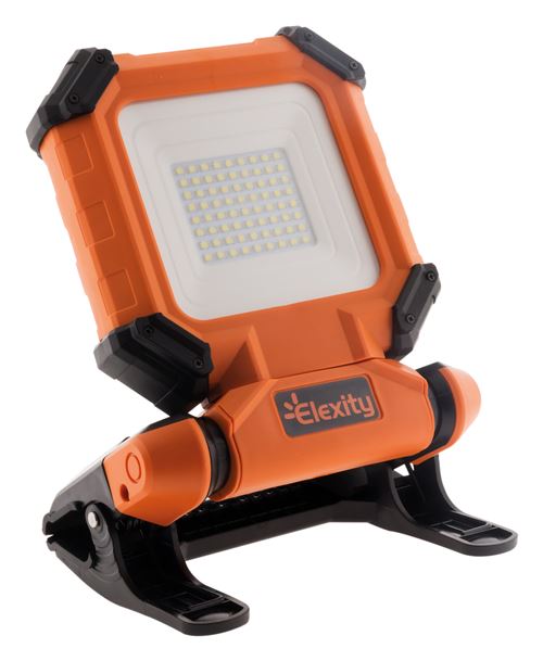 Zenitech Orange Projecteur De Chantier Sur Batterie - 15 W - Image 2