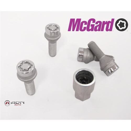 McGard écrous de roue antivol conique M12x1.25 (27169)